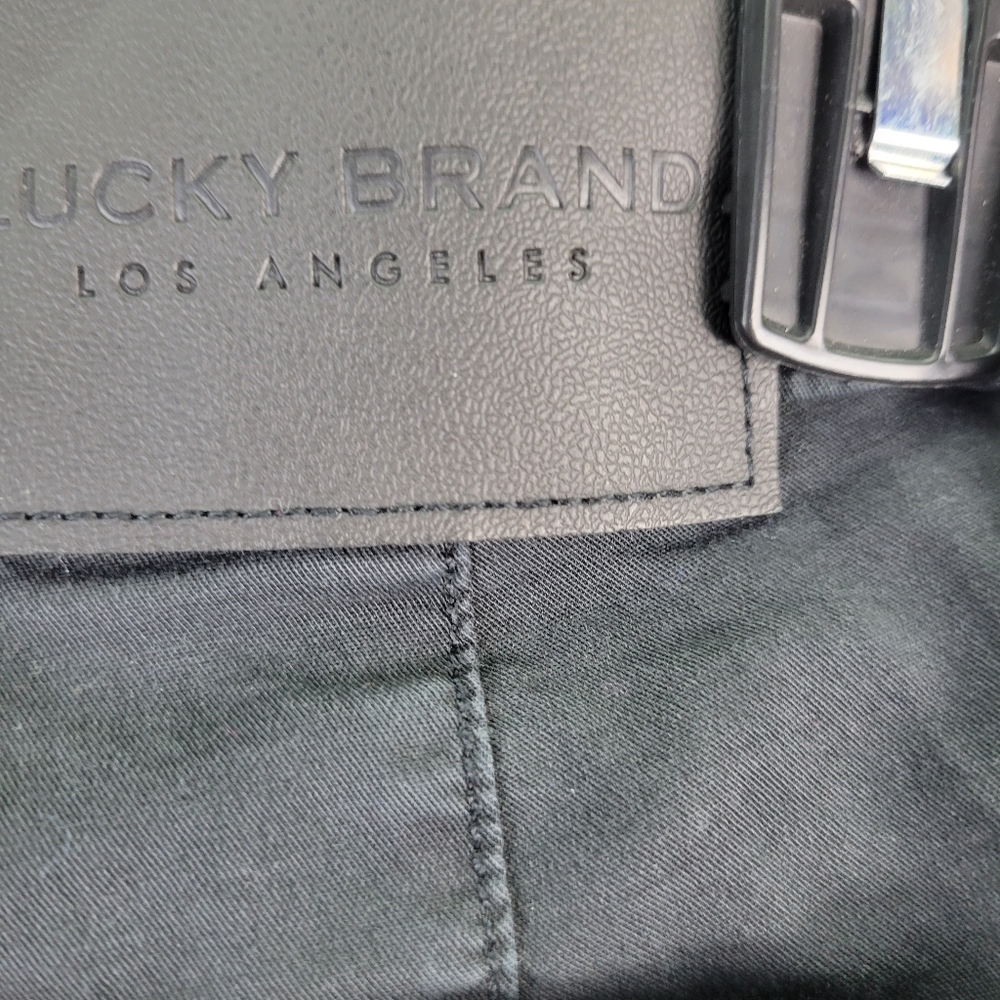 Lucky Brand Womens Black Cotton Pants Size 6/28 - Picture 9 of 12